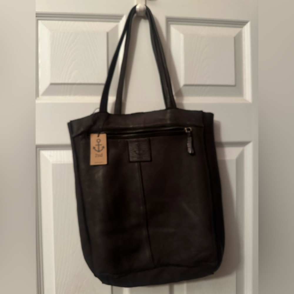 Harbour 2nd  Leather Studded Tote Bag